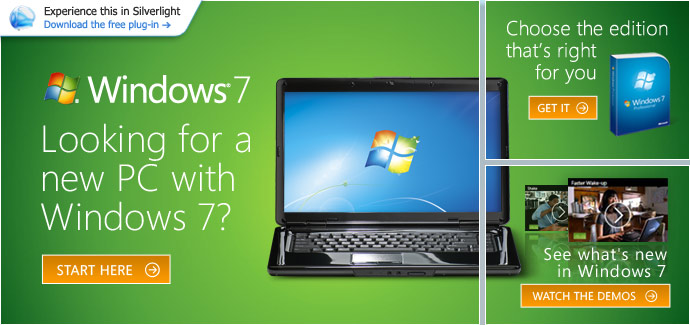 Let Windows PC Scout help you find your new laptop with Windows 7